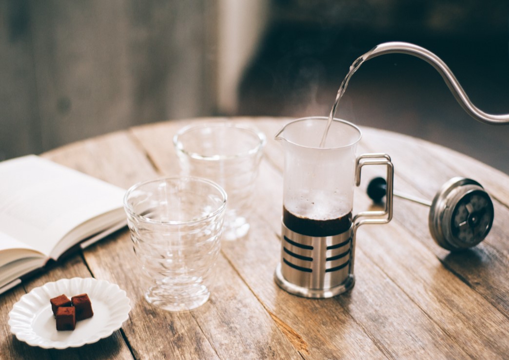 frenchcontent5img3 | コーヒーステーション お湯を入れ蒸らす