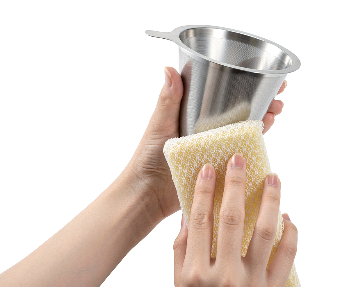 洗いやすい形状です