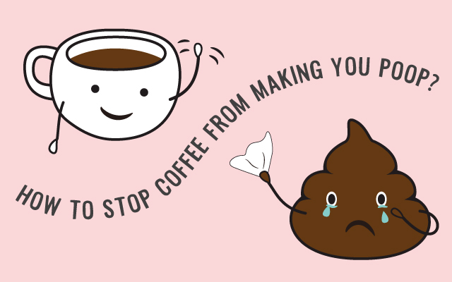コーヒーを飲んでうんこがしたくなる現象を防ぐ方法