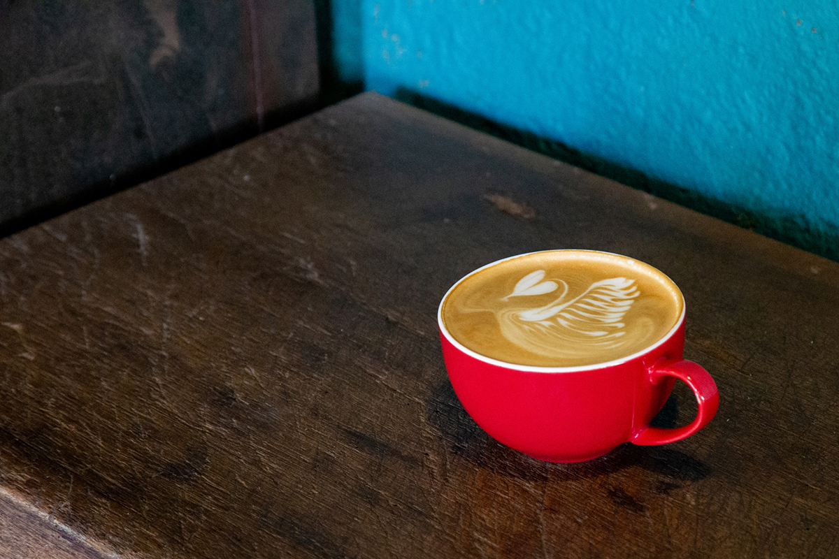 ラテアートに使用する道具