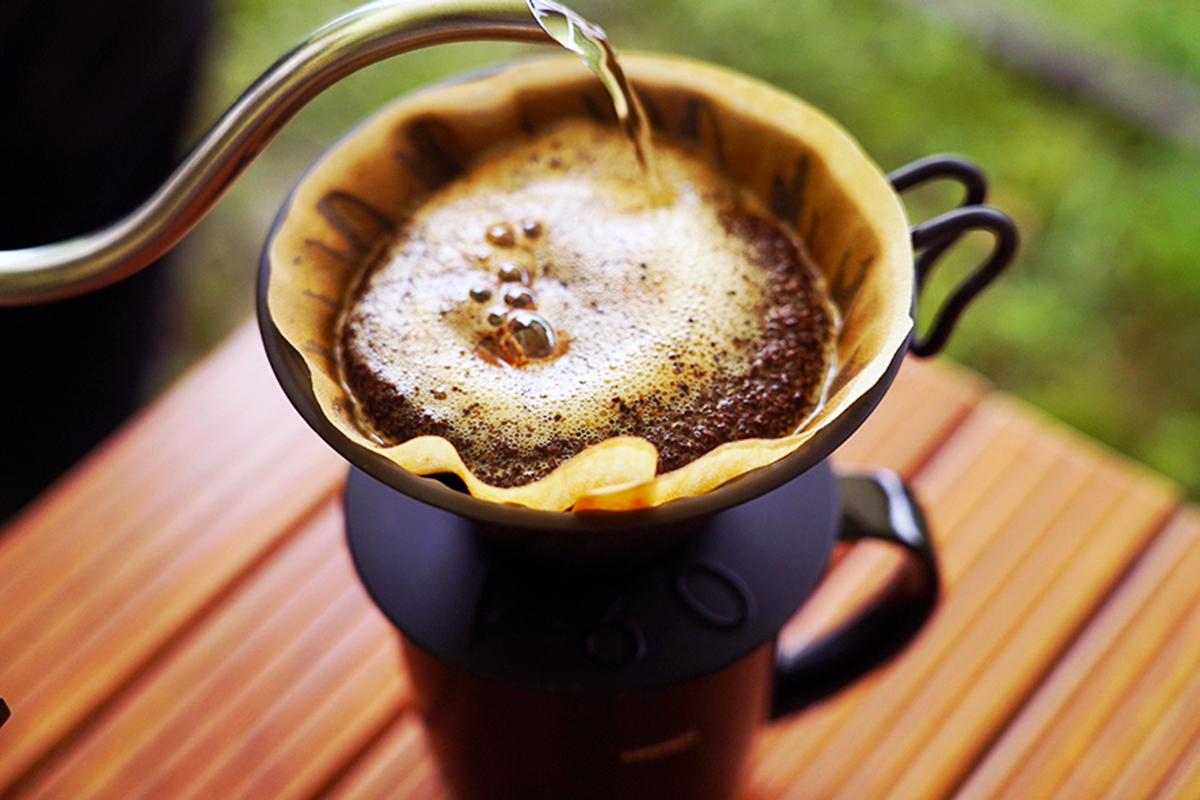 トレッキングでのコーヒーの入れ方