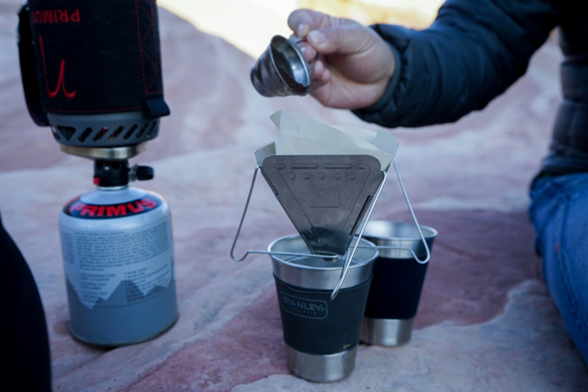 自分でコーヒーを入れて飲みたい人の準備