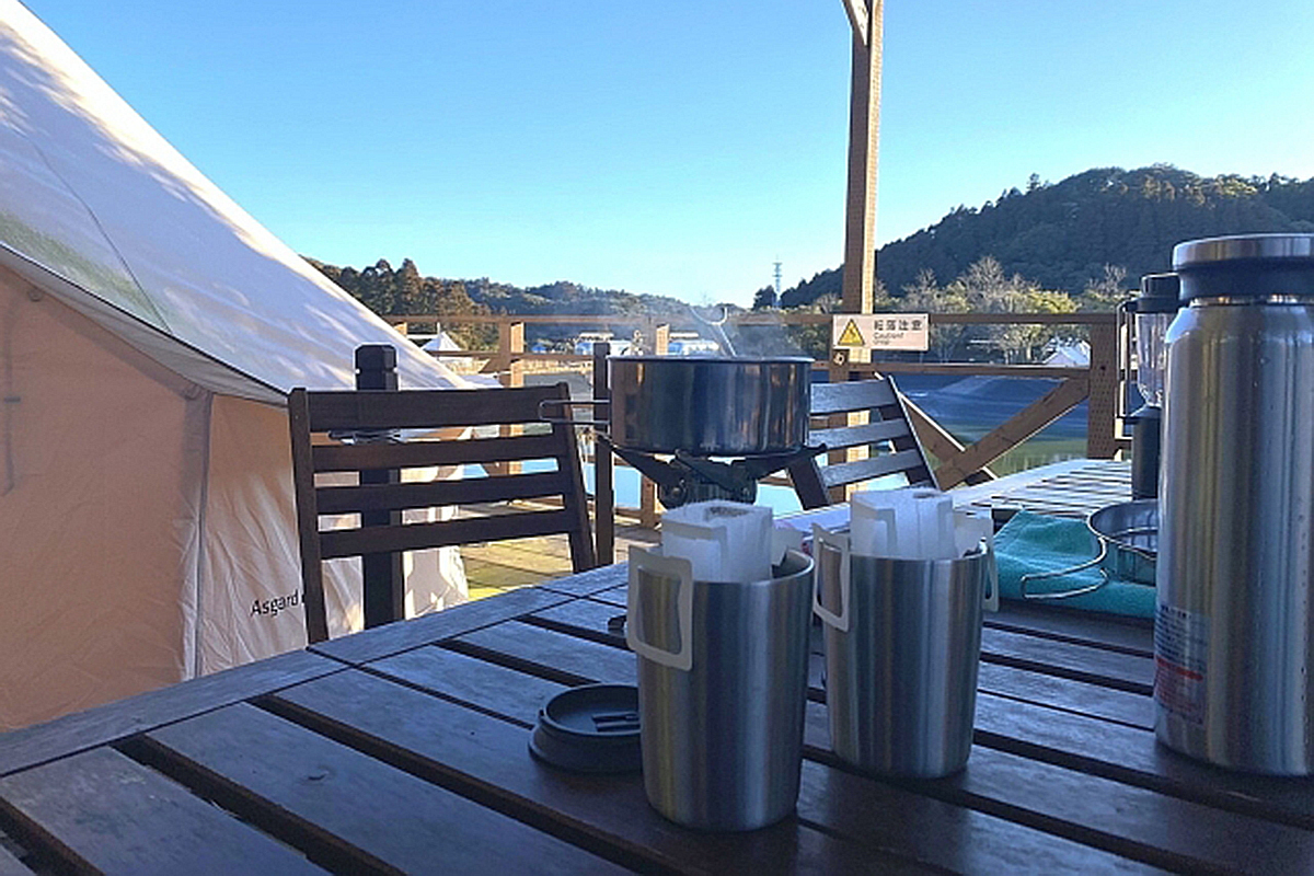 グランピングでのコーヒーの楽しみ方