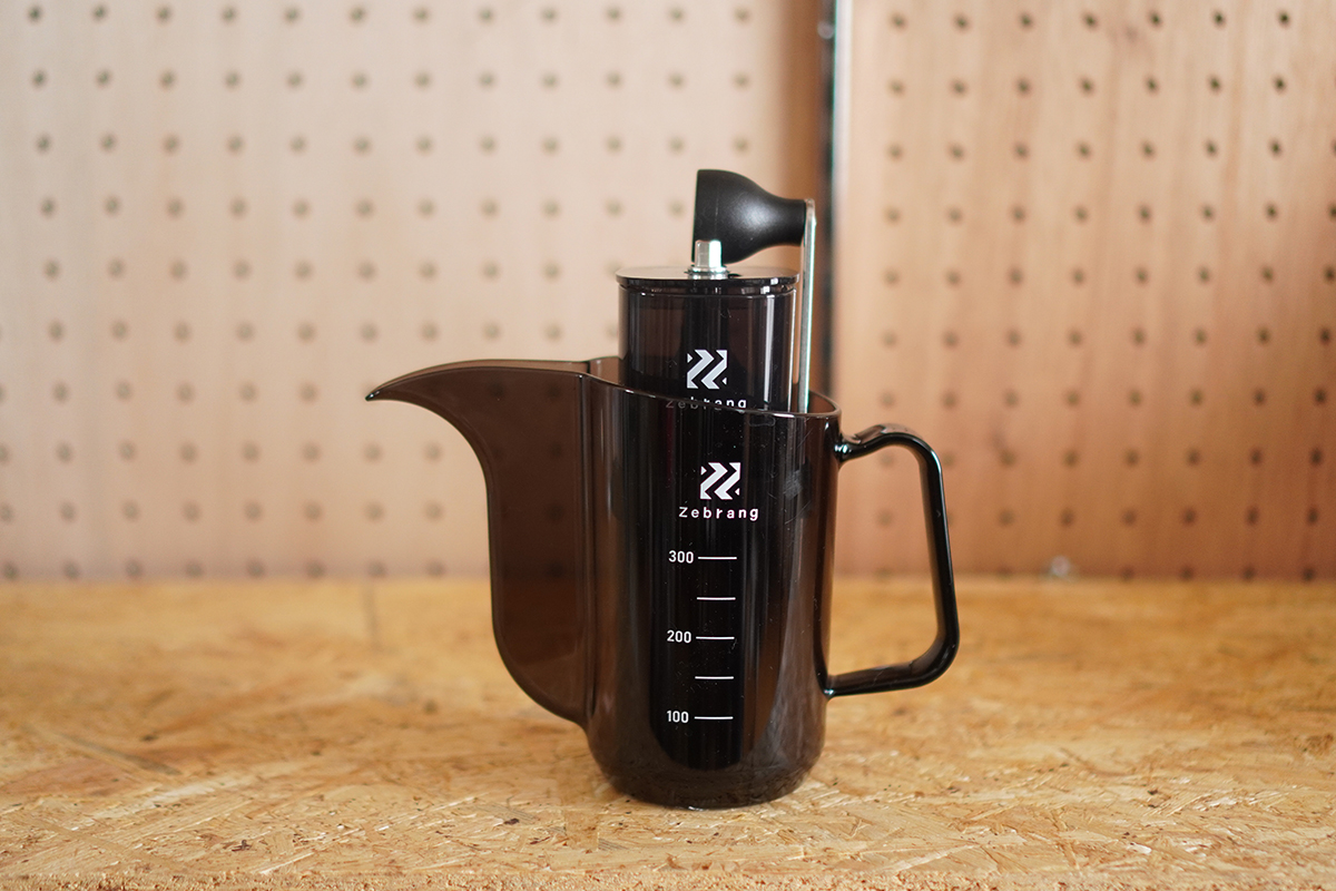 Zebrangコーヒーセットをコンパクトに