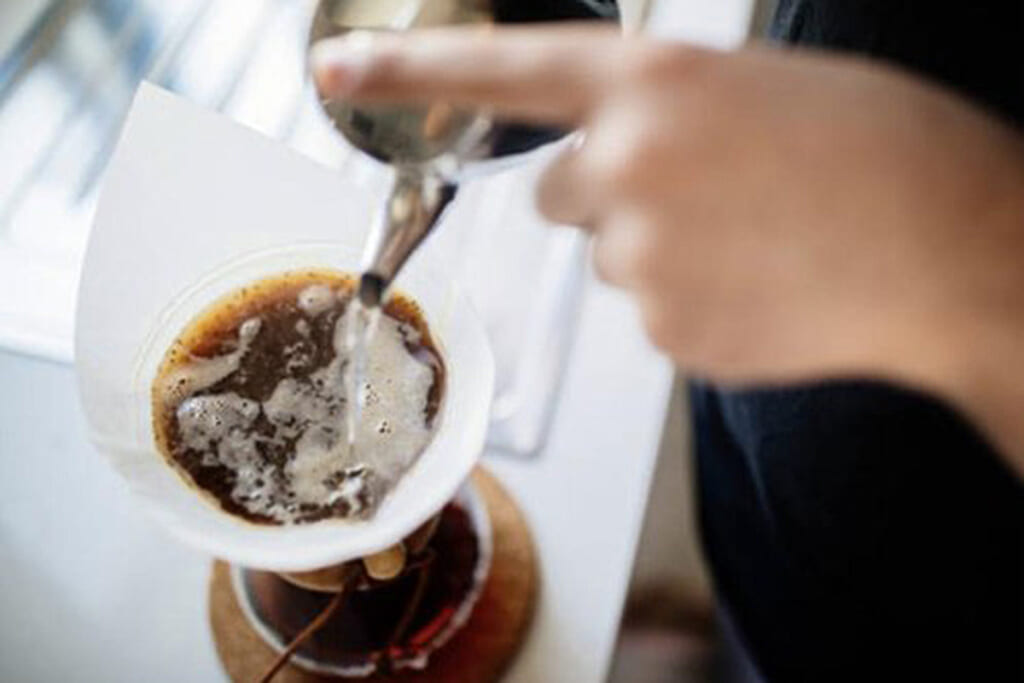 コーヒーを淹れて無