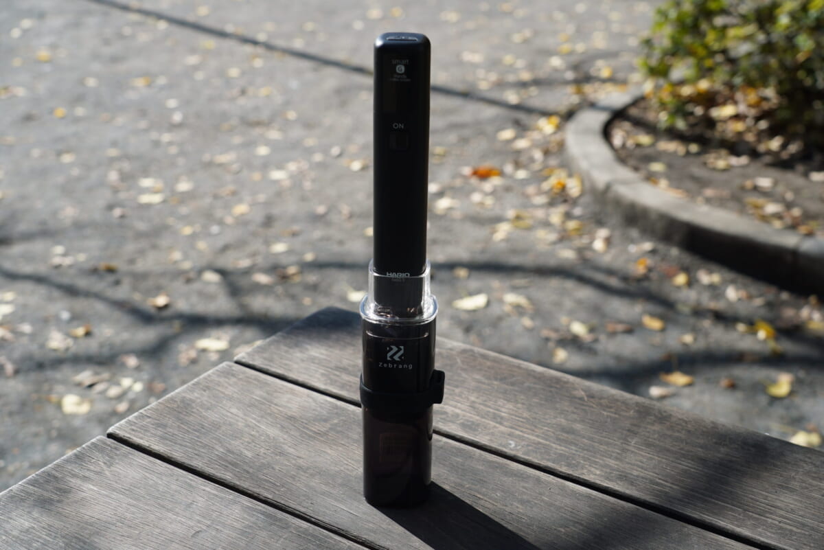 アウトドア用電動コーヒーミルにおすすめモバイルミルスティック