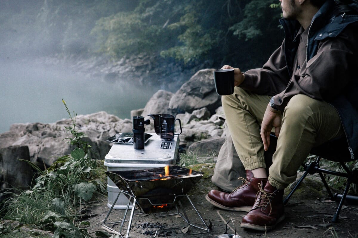 キャンプコーヒー持ち運び