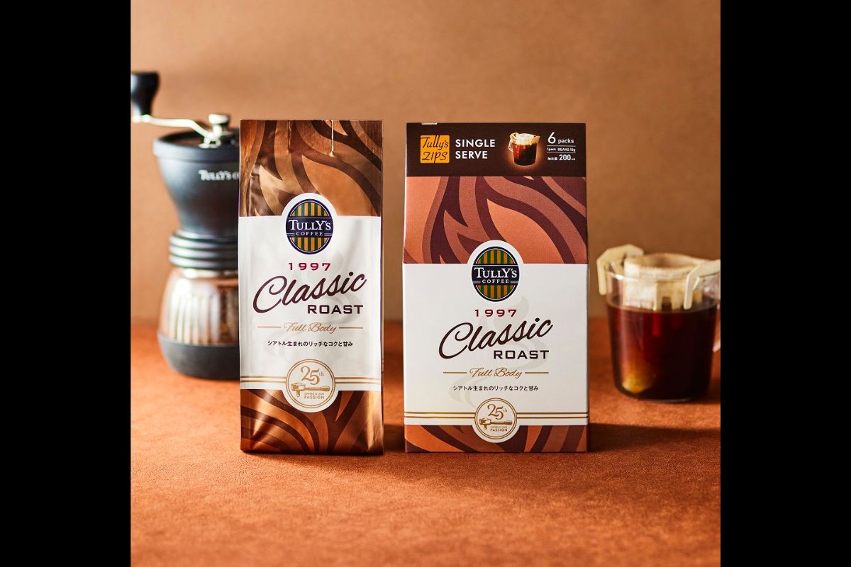 タリーズ25周年記念!創業から伝統の深煎り「1997 クラシックロースト フルボディ」発売
