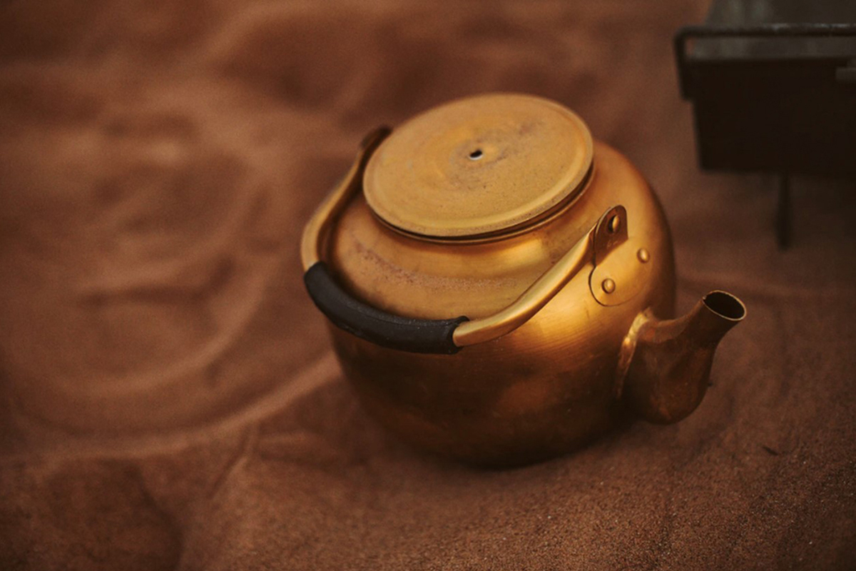 お湯は沸騰してから少しおく