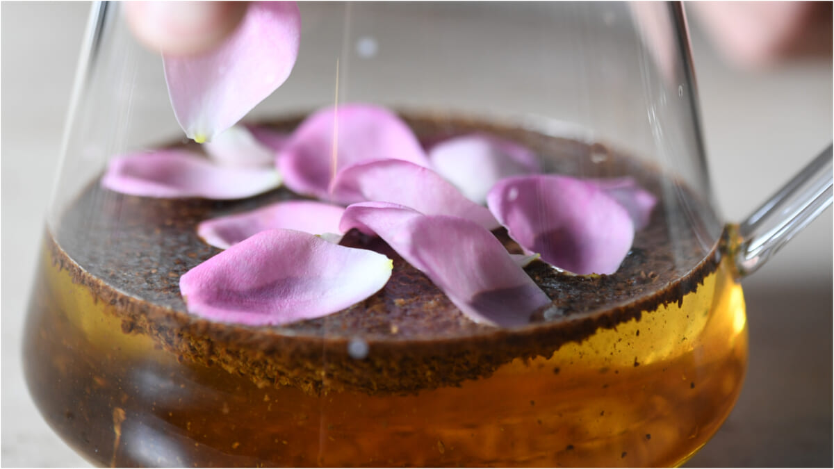 「Cold Brew」薔薇×コーヒー「バラのコーヒーのフルコース」KOFFEE MAMEYA Kakeruにて6月限定で提供