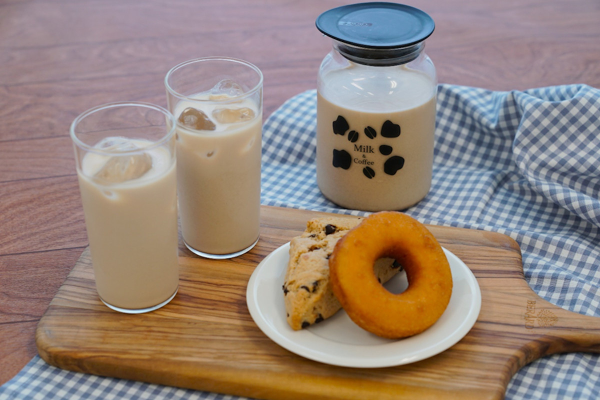 ミルク出しコーヒー