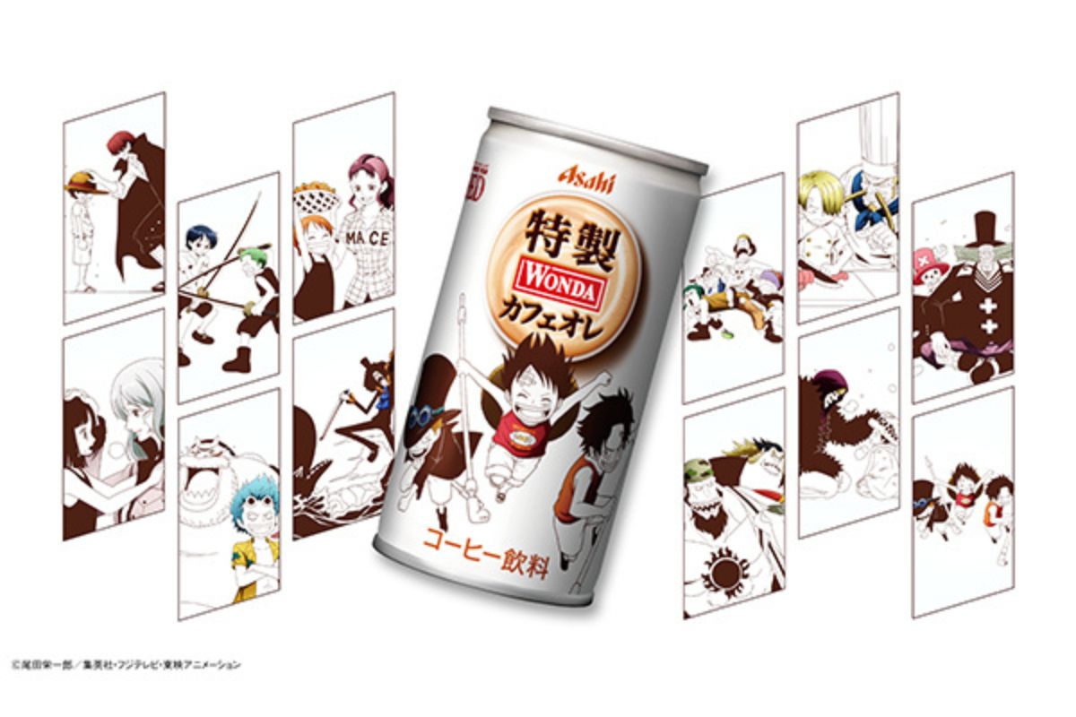 『ワンダ 特製カフェオレ』全12種類　「SWEET MEMORIES 思い出のキャラクター」