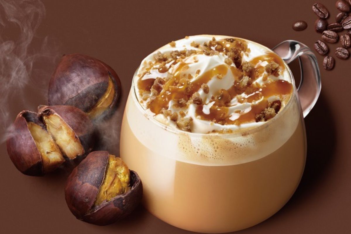 西日本エリア：『焼き栗 ラテ』