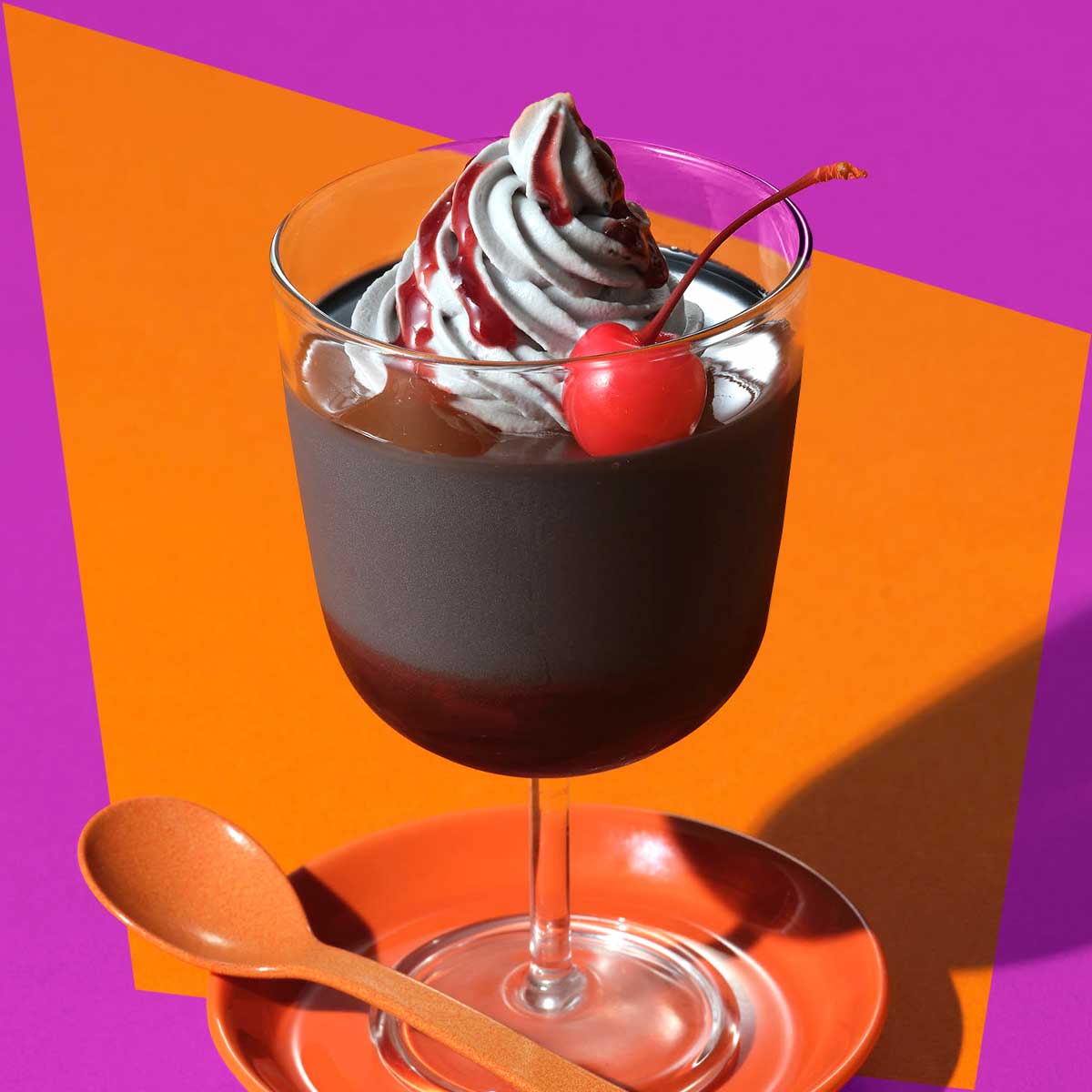 オリジナル パンダ ブラック杏仁豆腐　税込¥440