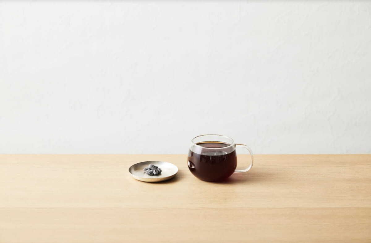 「コロンビア マウリシオ・シャッタ・ウシュ・ウシュ」と黒豆グラッセ