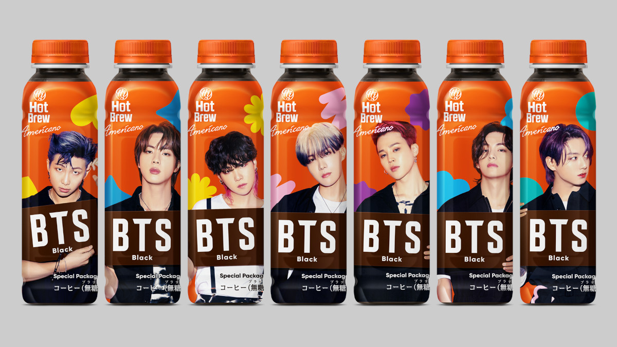 BTSコーヒー無糖タイプ