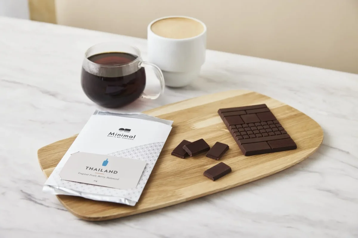 Minimal   Bean to Bar Chocolate   ×BLUE BOTTLE COFFEE