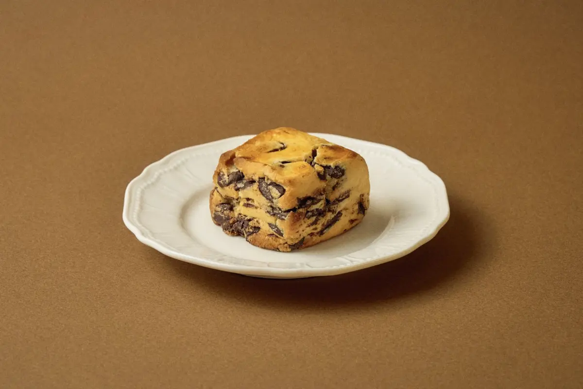 チョコチャンク米粉スコーン