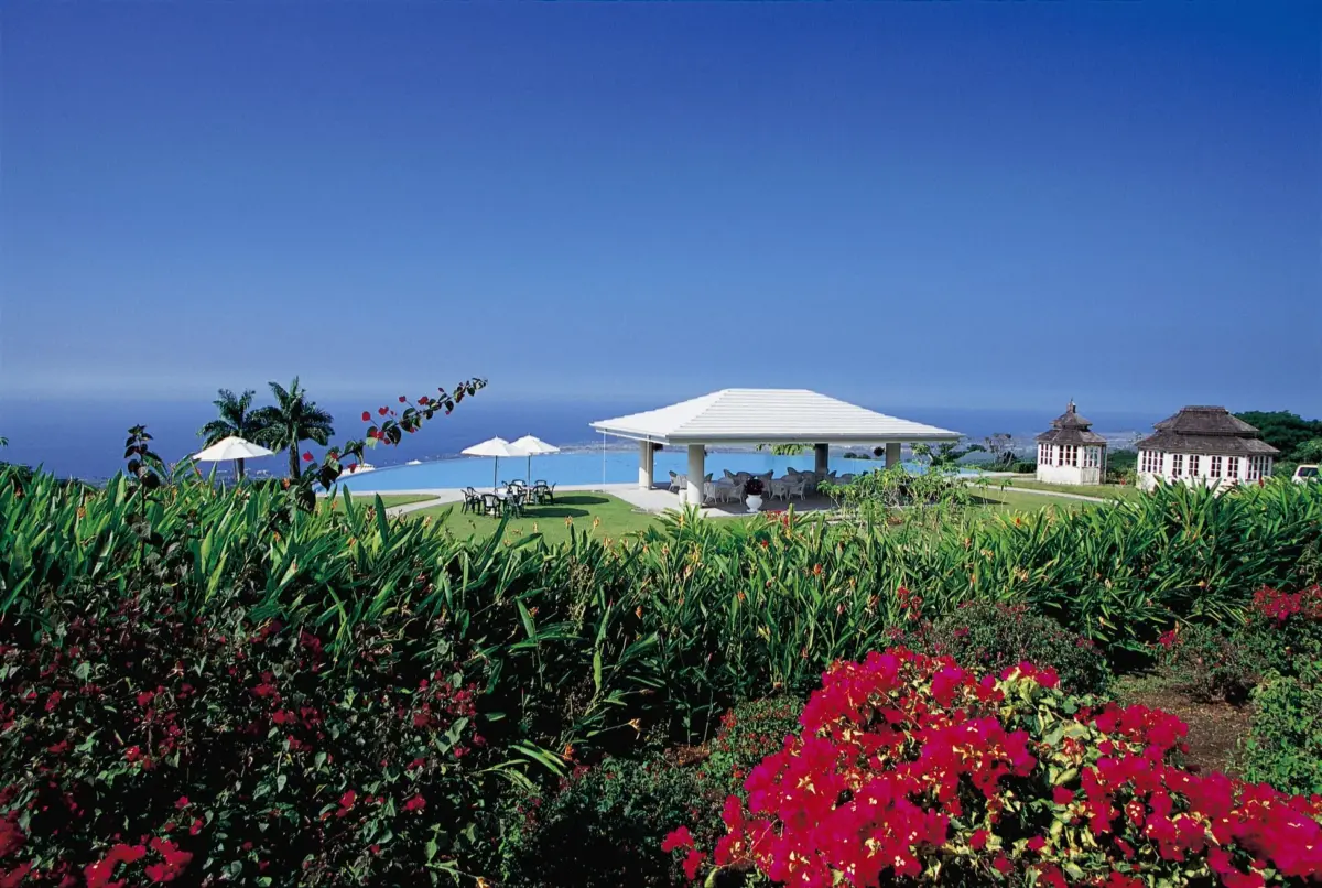 リゾート地の風景