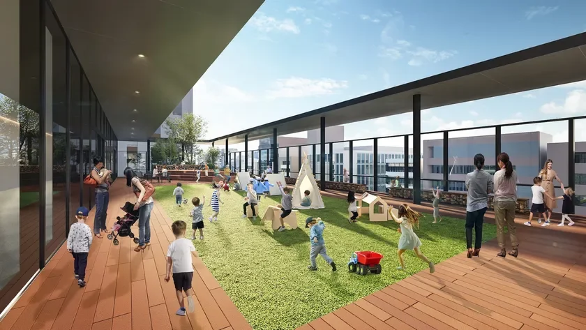 6F かみはちこうえんの様子