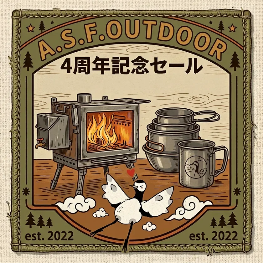 4周年記念セールロゴ