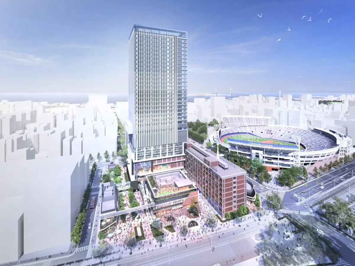 BASEGATE横浜関内の都市景観