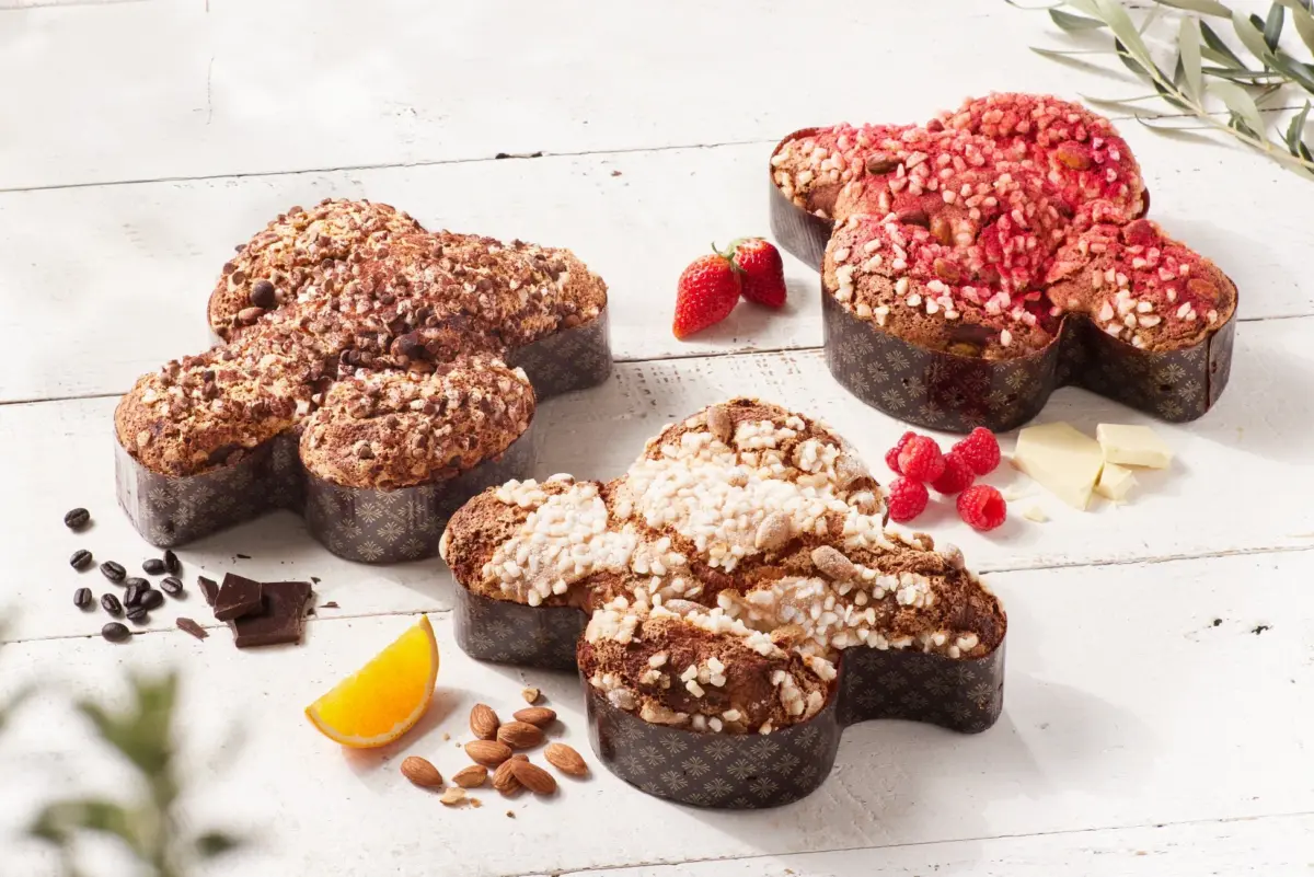 3種類のコロンバの盛り合わせ