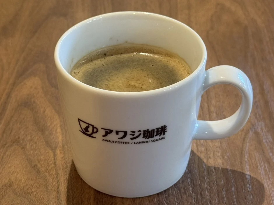 アワジ珈琲のマグカップ