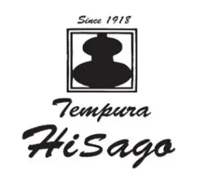 165f55faade0bbf3ec277d74aeddb6c0 | コーヒーステーション Tempura Hisago logo with a black framed silhouette Since 1918 above and Tempura Hisago in script