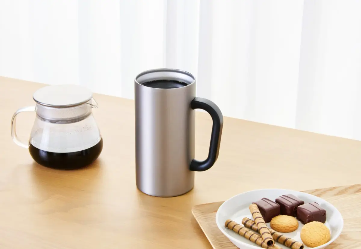 大きめ取っ手付きタンブラー