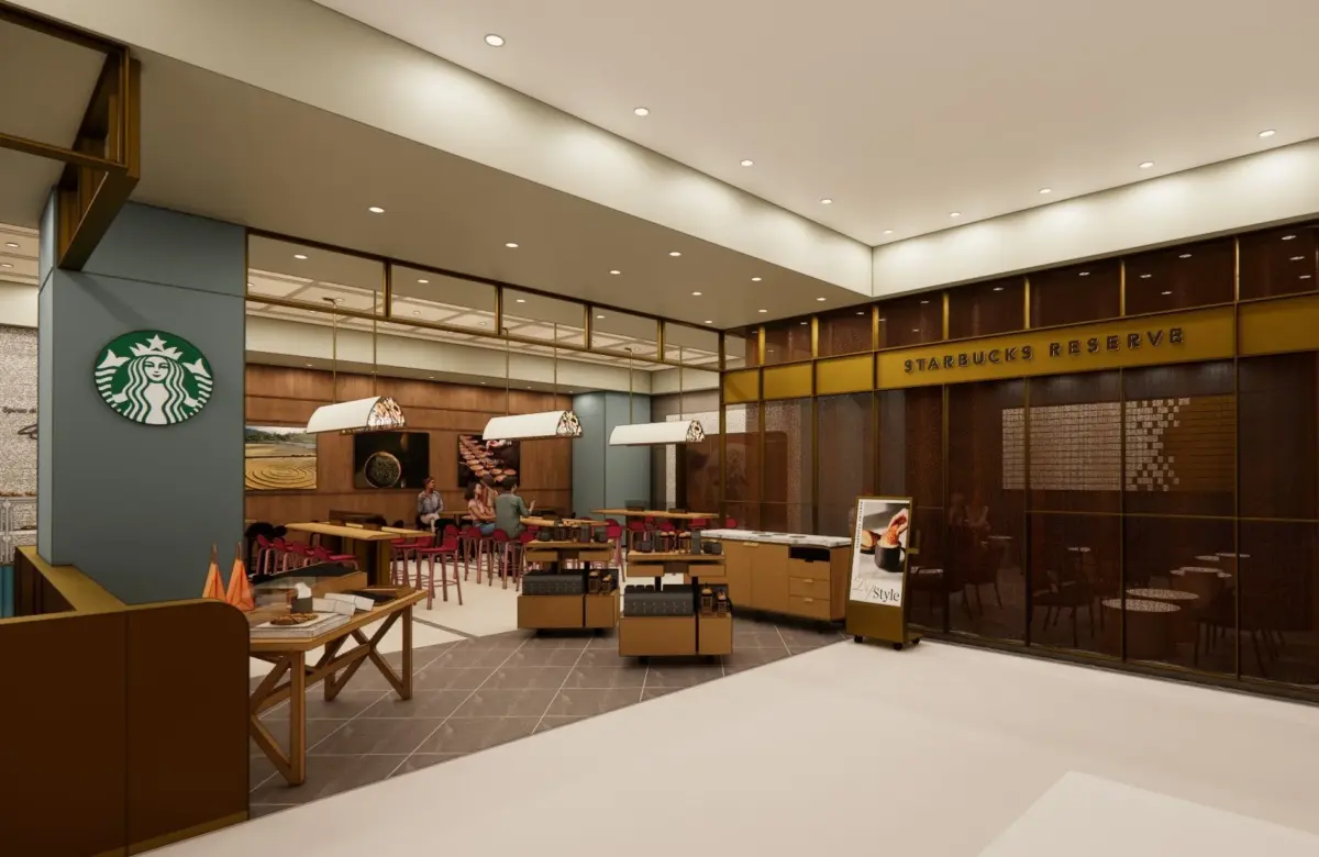 STARBUCKS RESERVE® Cafeの店内風景