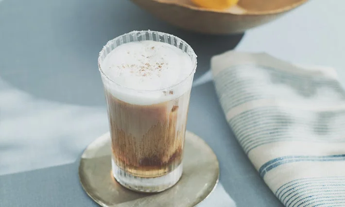 アイス塩ミルクコーヒー