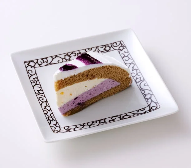 ブルーベリーとレアチーズのズコット