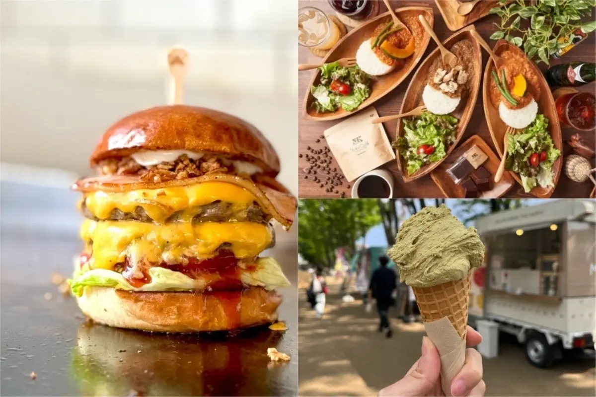 キッチンカーのグルメ