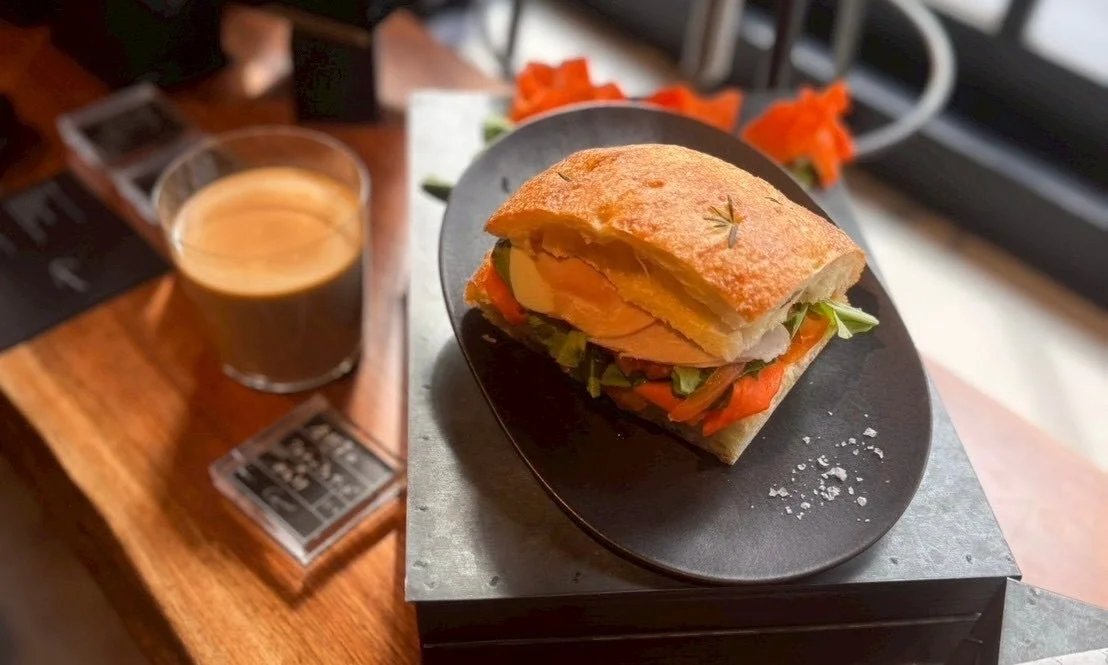 春野菜のフォカッチャサンド