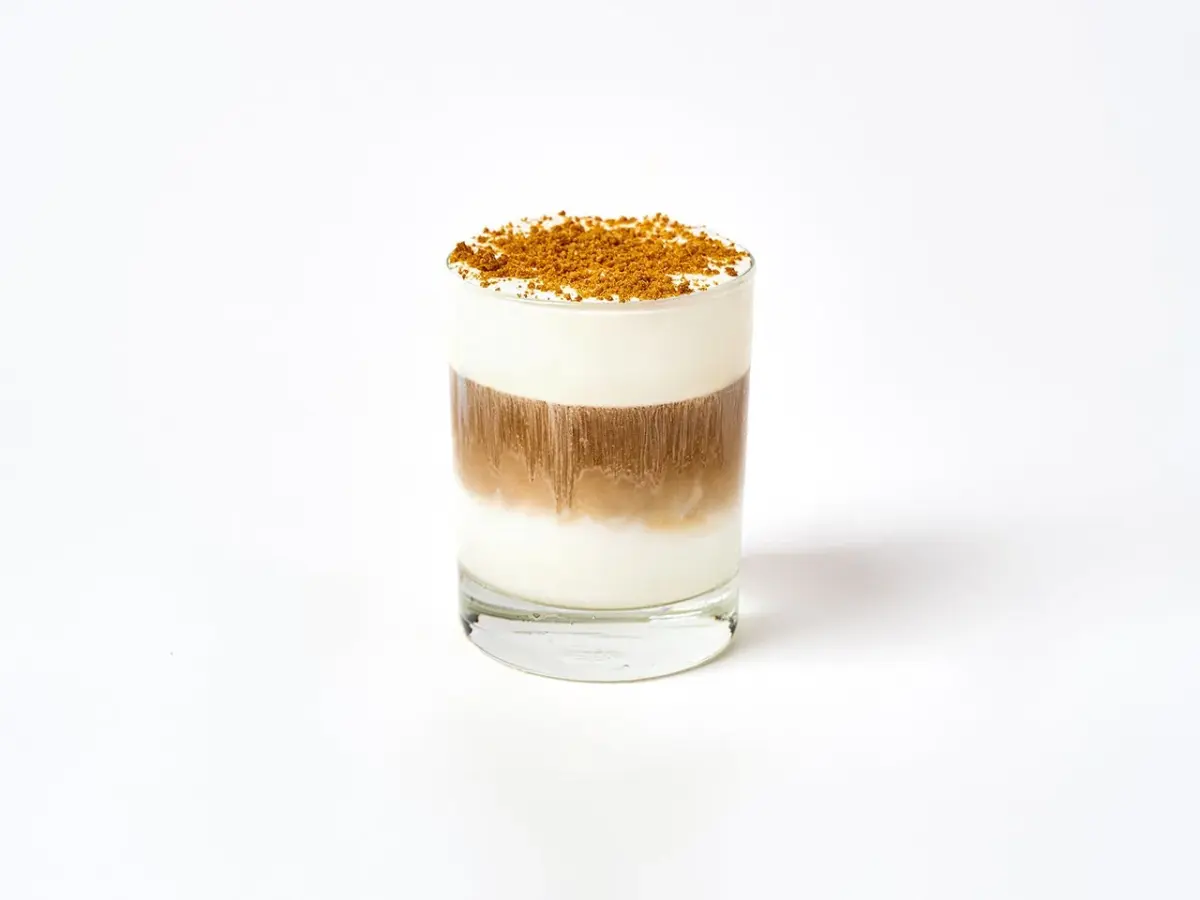 クッキー入りクリームドリンク