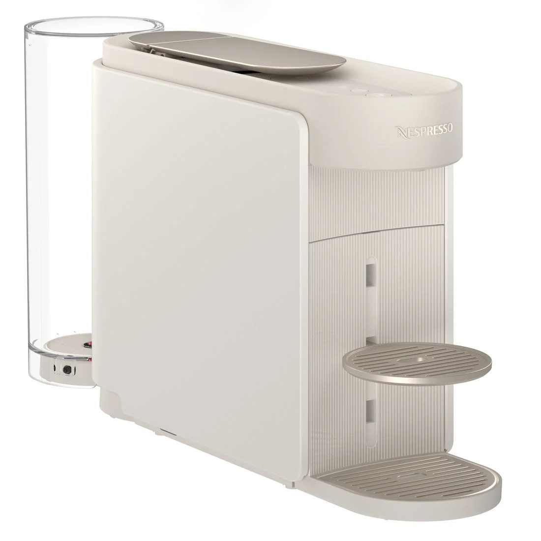 白のコーヒーメーカー本体