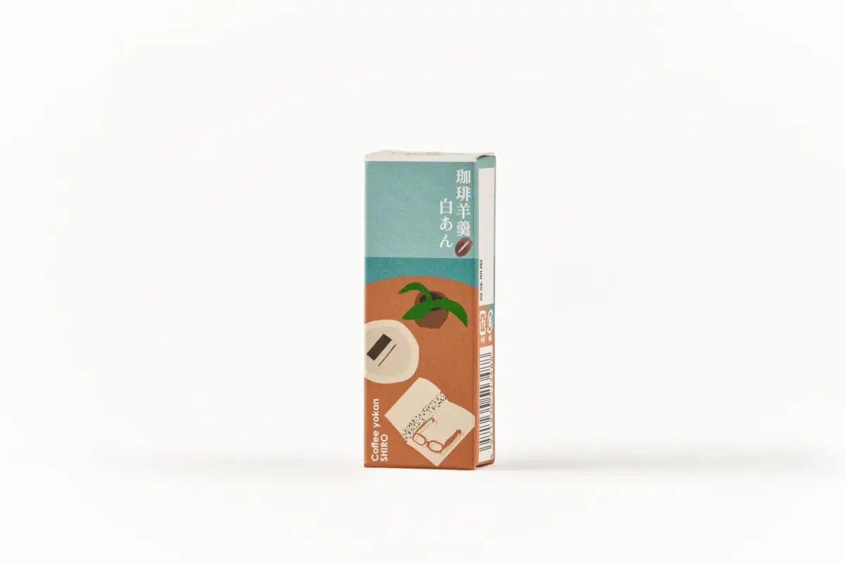 珈琲羊羹 白あん