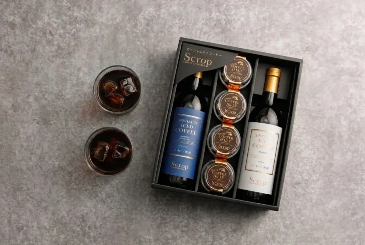 ボトルアイスコーヒー2本とコーヒーゼリー4個セット