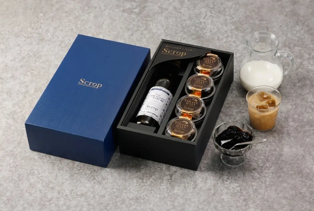 カフェオレベースとコーヒーゼリー4個セット