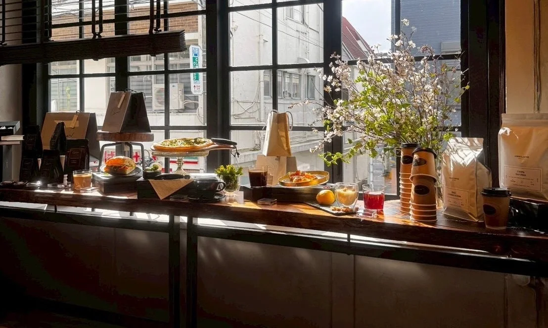 カフェ店内の様子