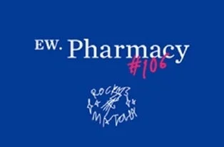 EW.Pharmacy#106・rocky's matcha ロゴ