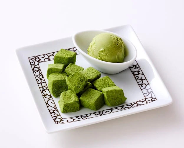 抹茶わらび餅 ジェラート付き