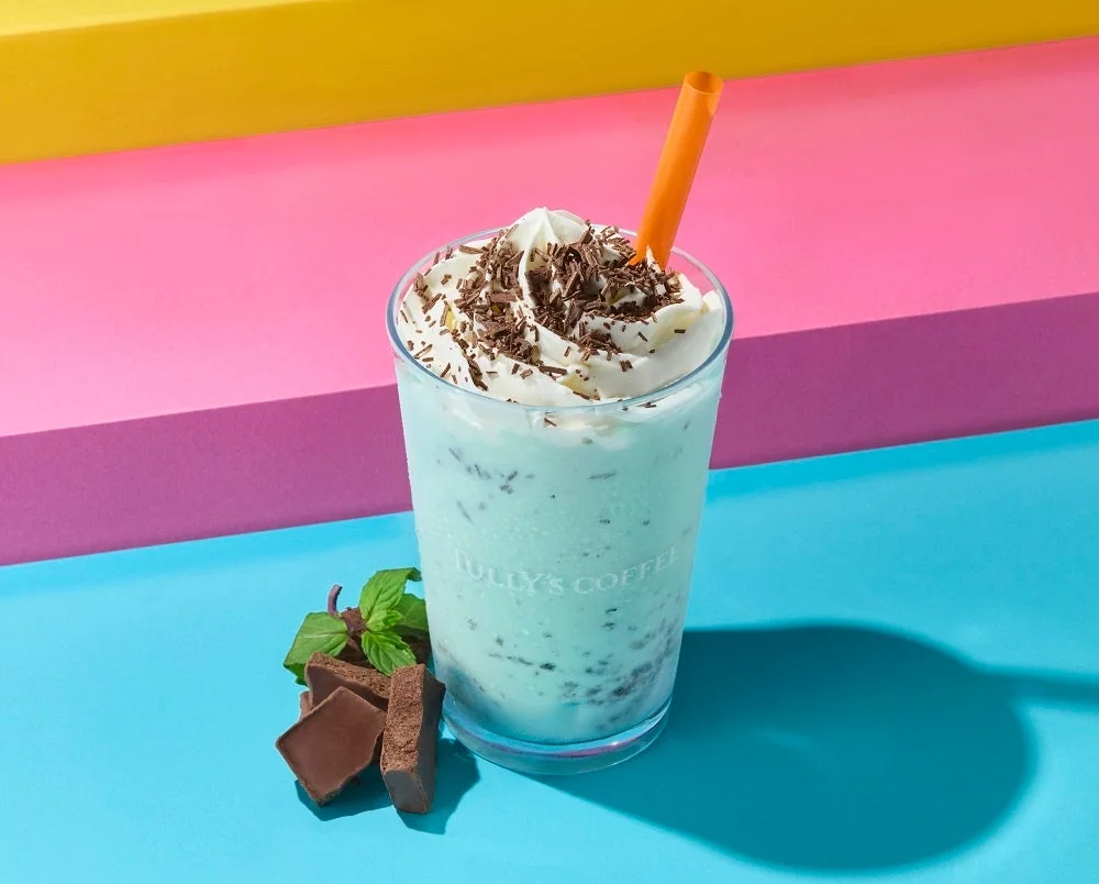 タリーズコーヒーのチョコミントフラッペ