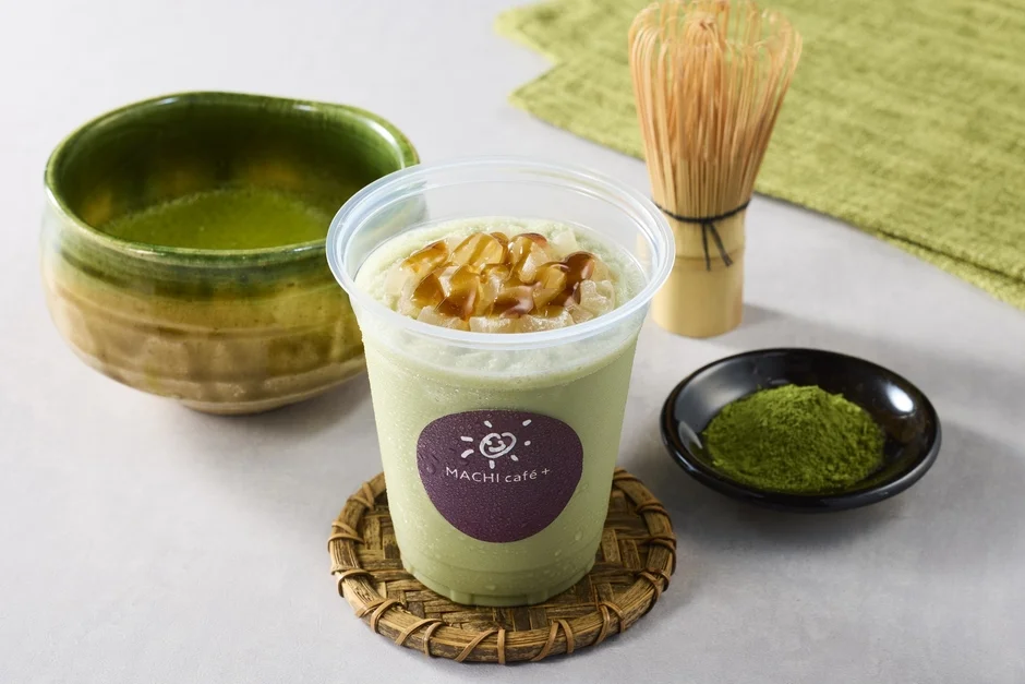 ローソン「MACHI café＋」から宇治抹茶スムージー新登場！老舗「森半