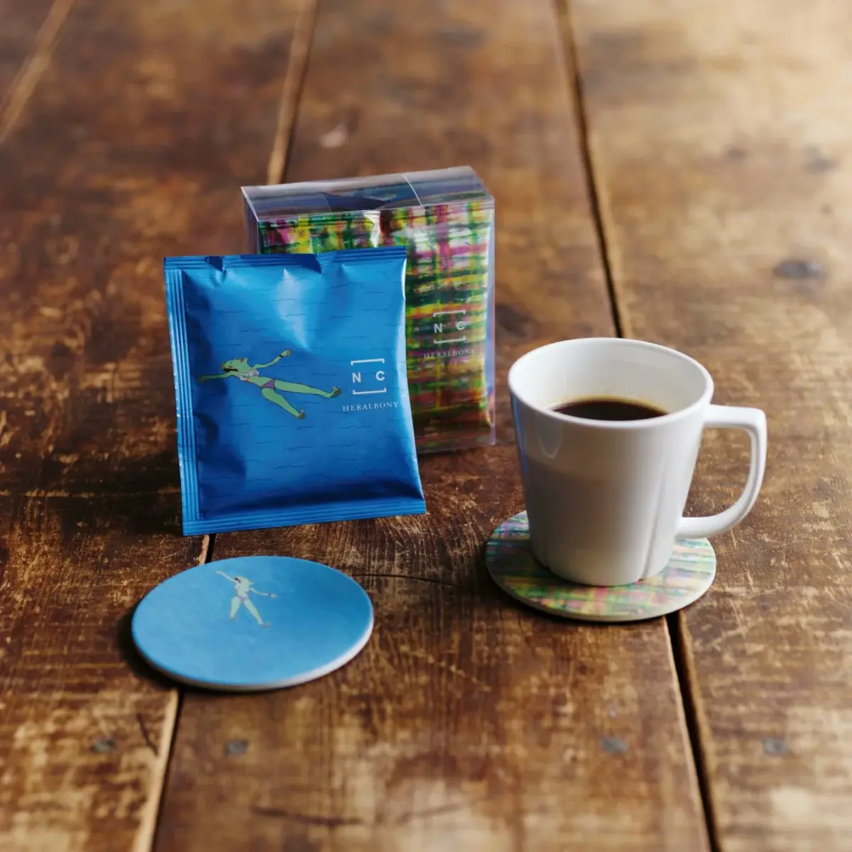 HERALBONY ISAI PARK店内のカフェスペース