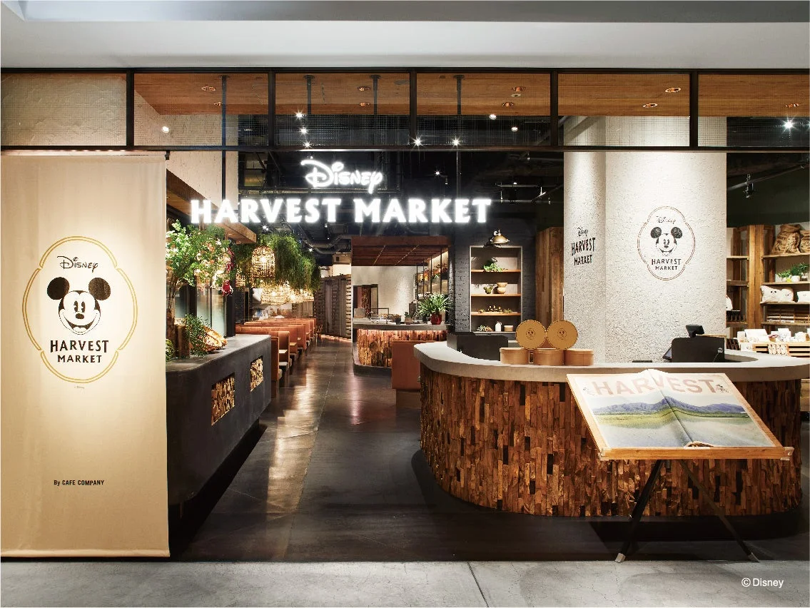 Disney HARVEST MARKET 渋谷ヒカリエ店の店舗内観