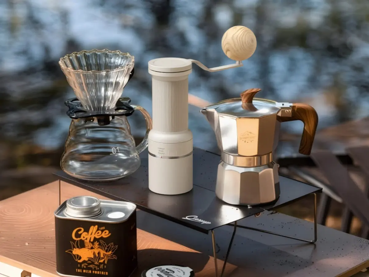 アウトドアでのコーヒーブレイク用品