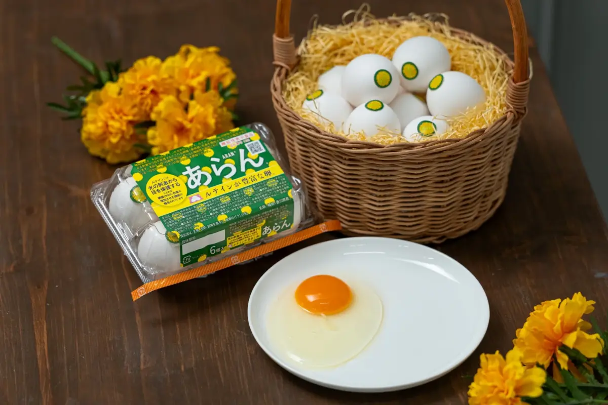 ルテインが豊富な卵「あらん®」の画像