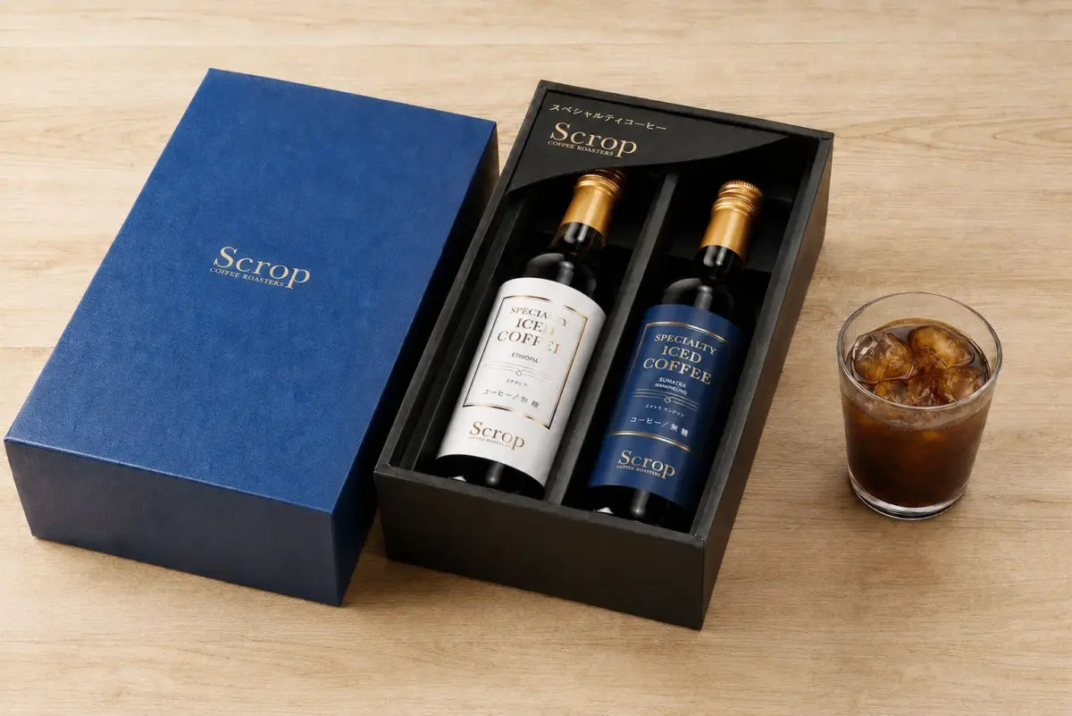 ボトルアイスコーヒー（無糖）2本セット